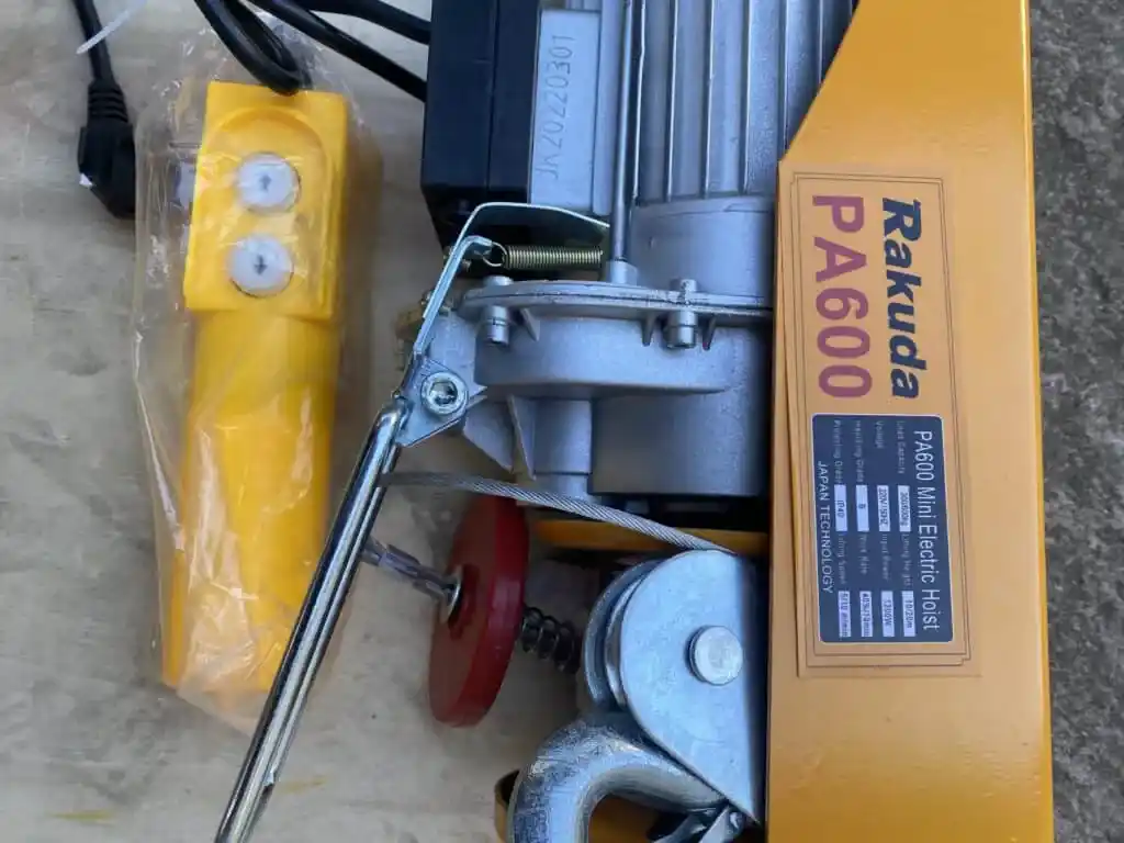 TỜI ĐIỆN TREO PA600-12M TẢI TRỌNG 210-420KG