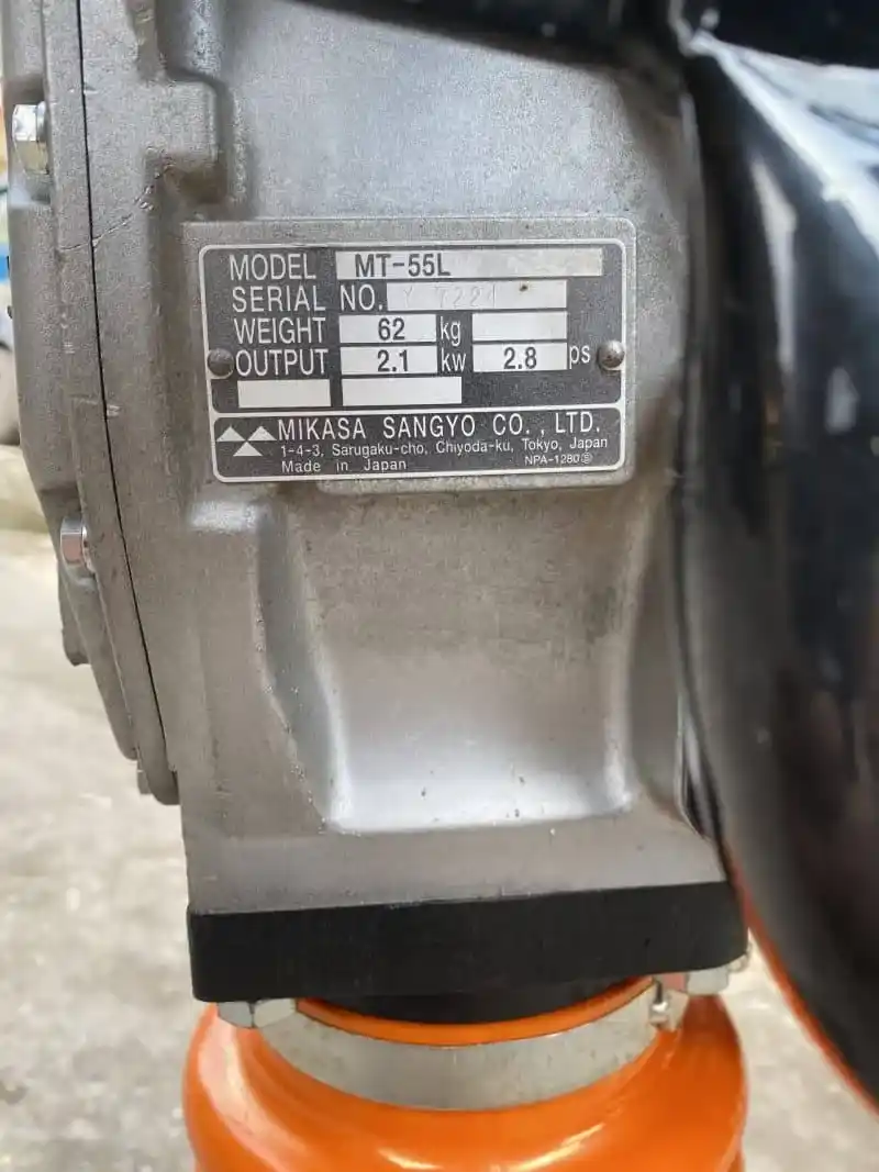 MÁY ĐẦM CÓC BÃI MIKASA MT55L-EH09.2