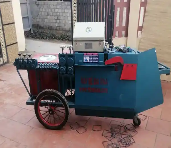 Máy Bẻ Đai Tự Động – Ø6 – Ø8 –Thế Hệ Mới Có Bánh Xe To