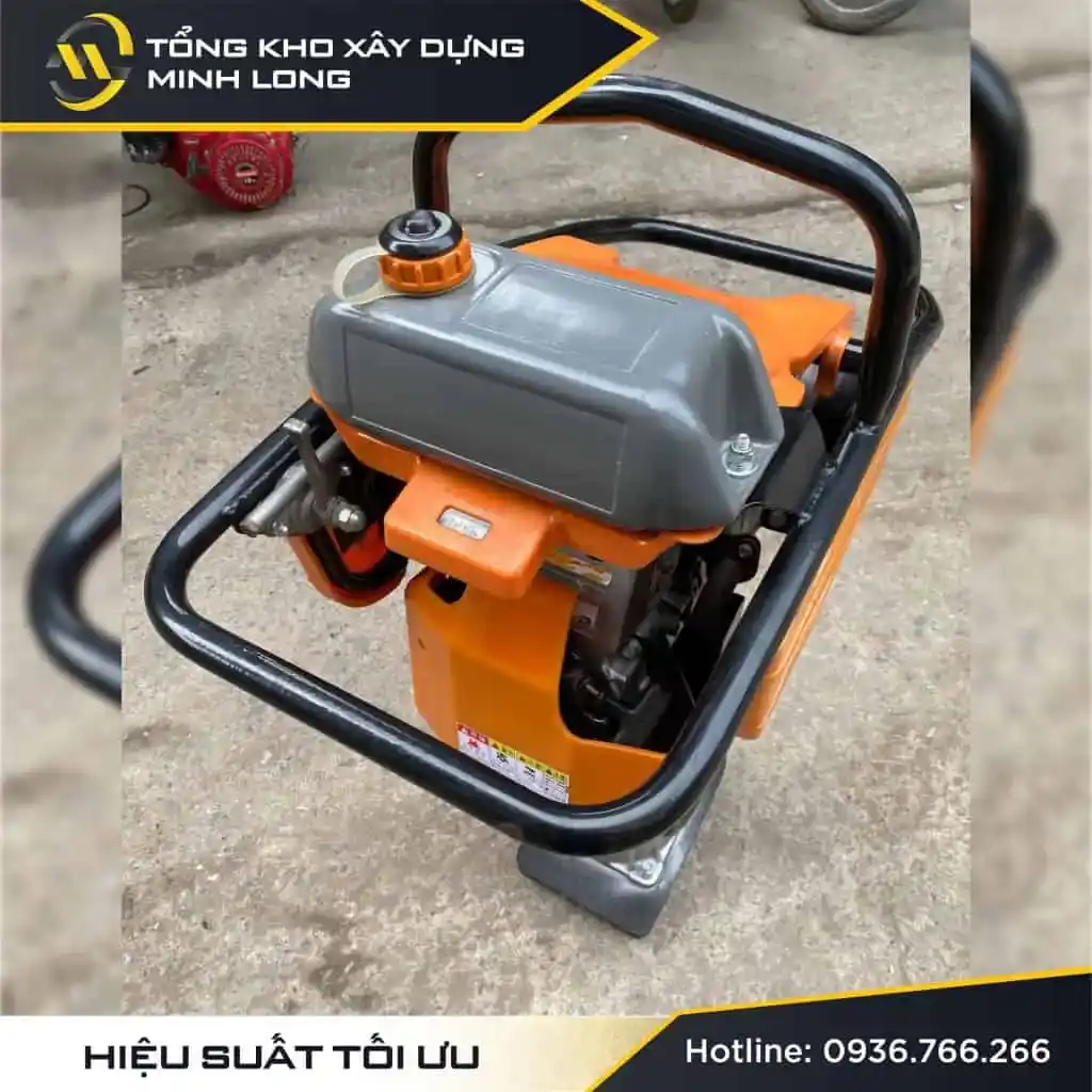 Máy Đầm Cóc Mikasa, Động Cơ Robin Chống Ồn