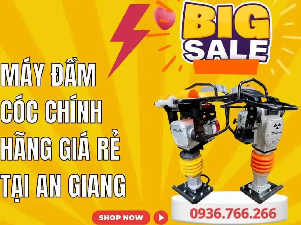 Mua Máy Đầm Cóc Tại Tỉnh An Giang