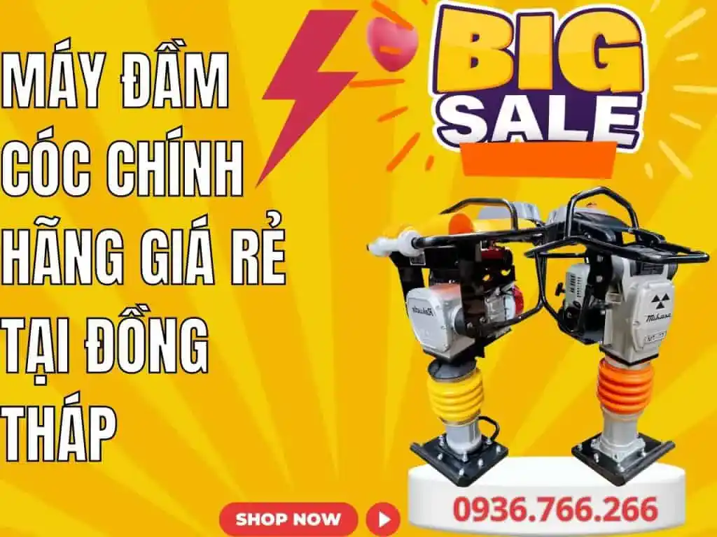 Mua Máy Đầm Cóc Tại Tỉnh Đồng Tháp