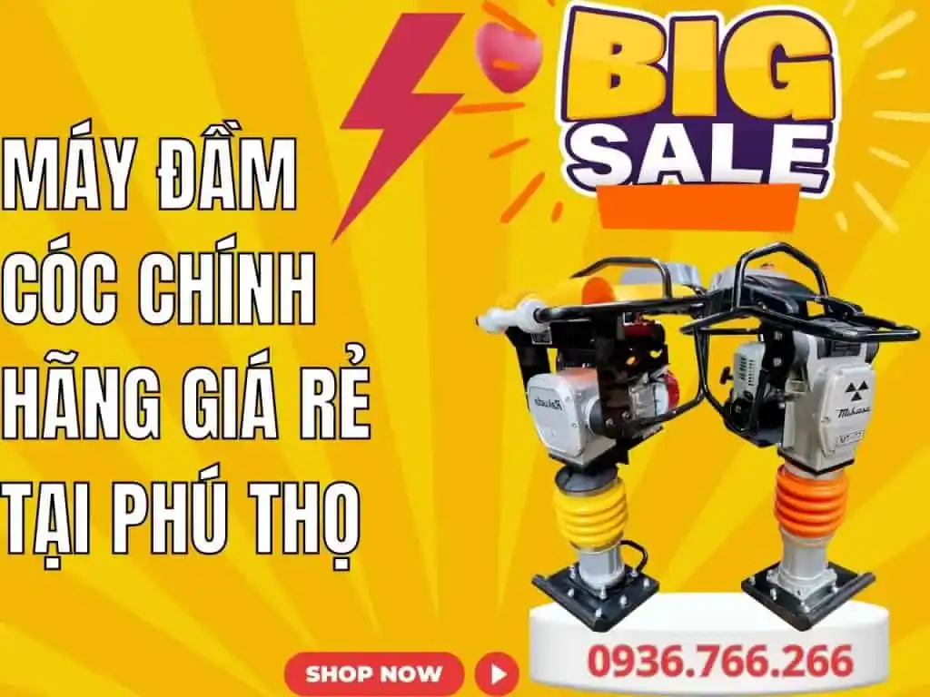 Mua Máy Đầm Cóc Tại Phú Thọ