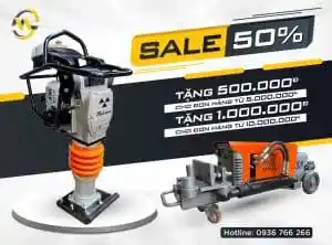 Máy Đầm Cóc, Cắt Uốn Sắt Giá Rẻ