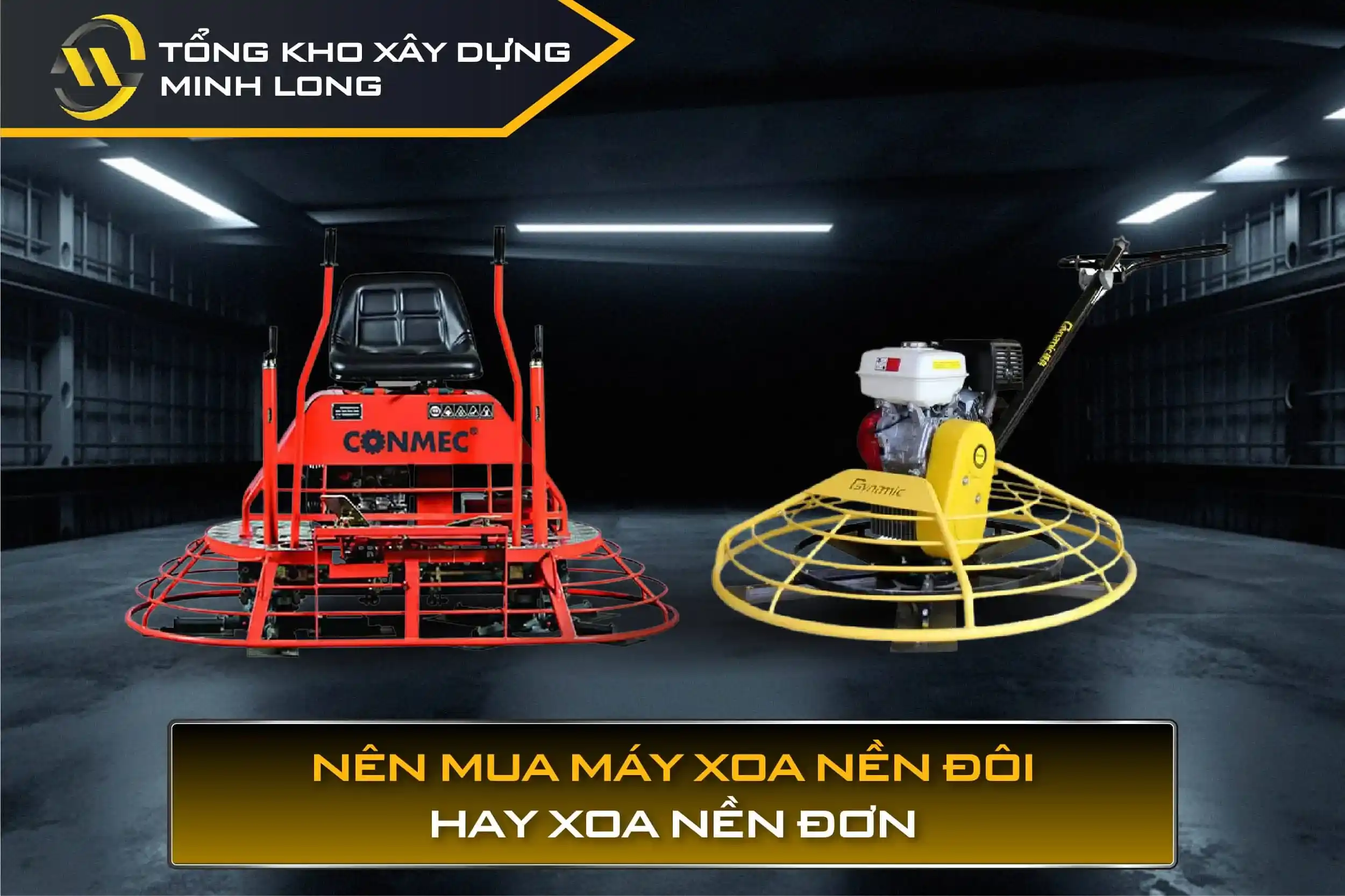 Nên mua máy xoa nền đôi hay xoa nền đơn?