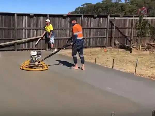 Kỹ thuật sử dụng máy xoa nền bê tông