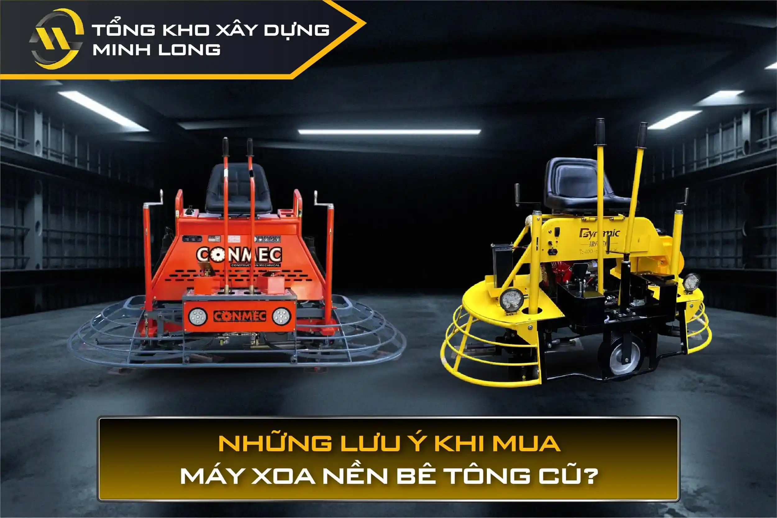 Những lưu ý khi mua máy xoa nền bê tông cũ không thể bỏ qua?