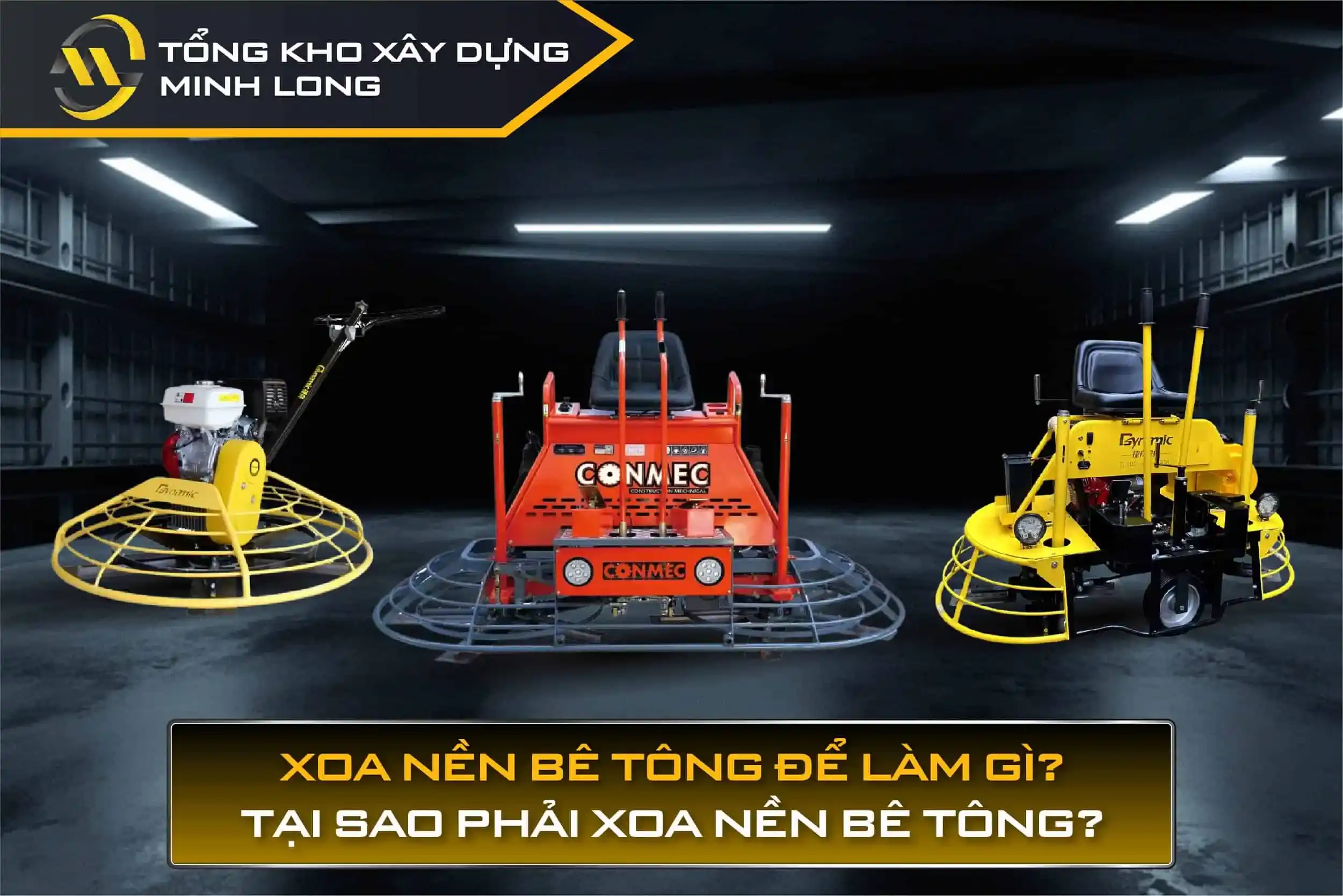 Xoa nền bê tông để làm gì? Tại sao phải xoa nền bê tông?