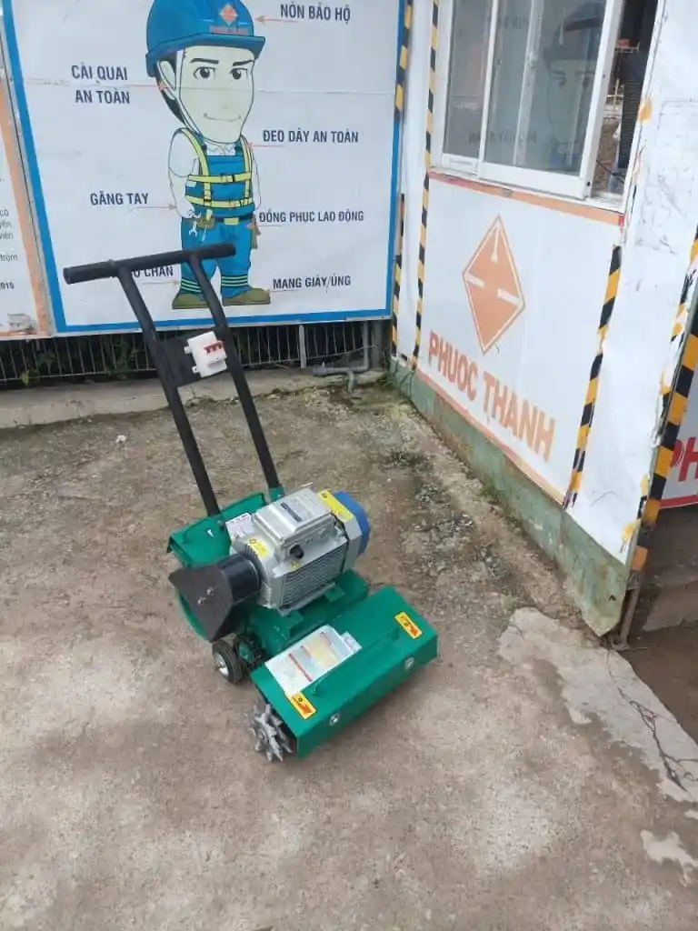 Máy băm nền tạo nhám bê tông HQZ600 (3KW)-220V